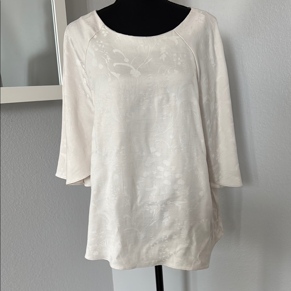 Elegant Cream Blouse